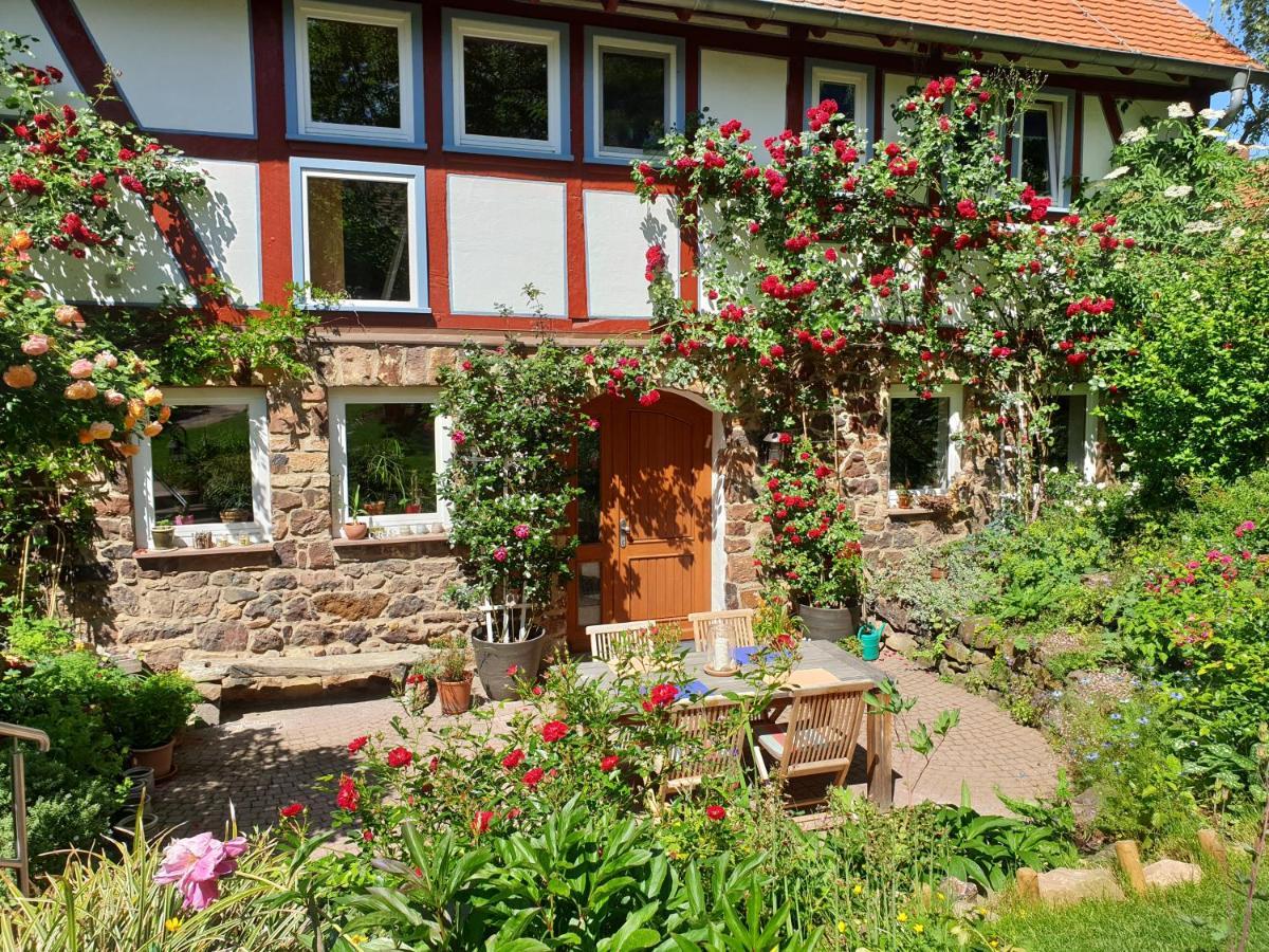 Ferienhaus Burgblick Munzenberg Exterior photo