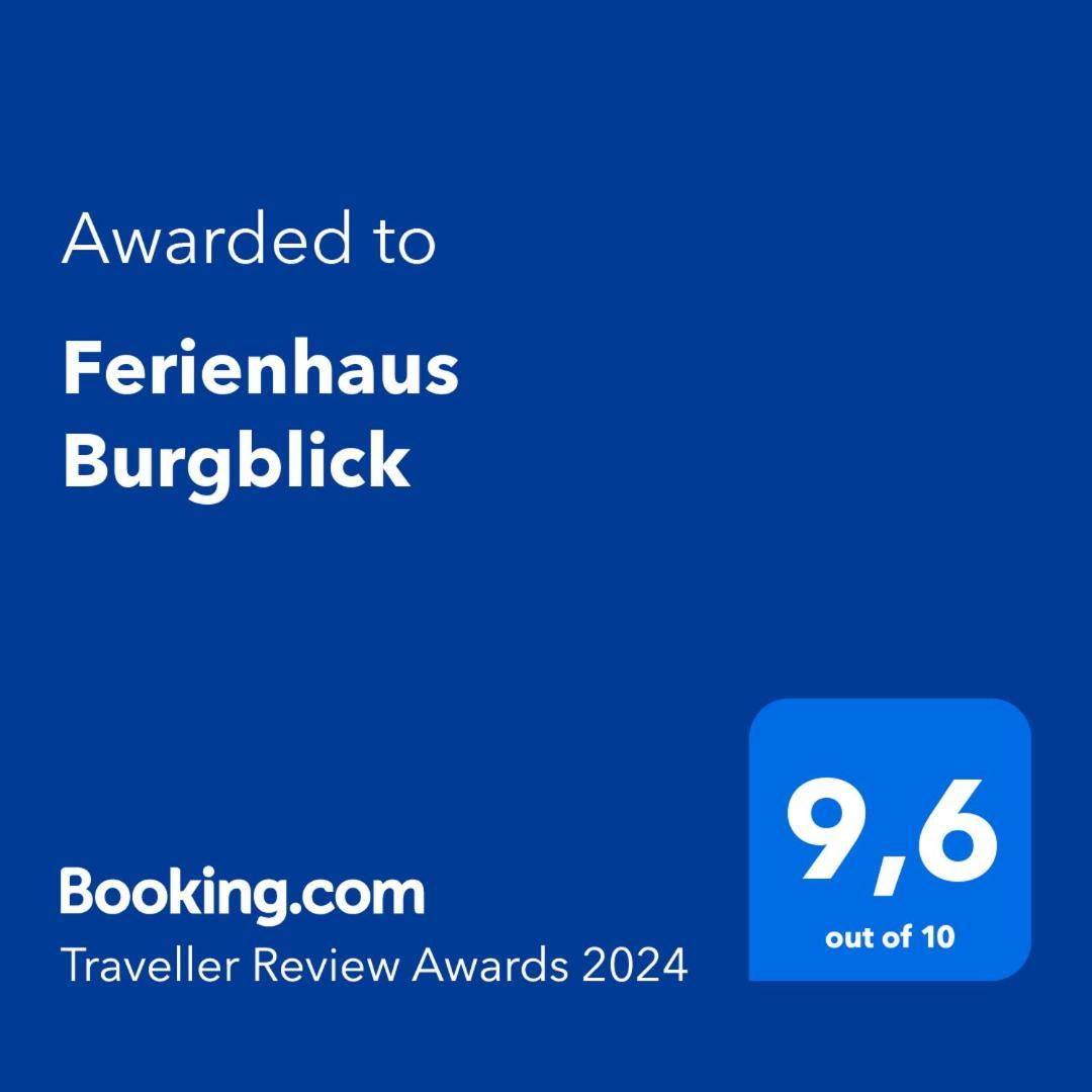 Ferienhaus Burgblick Munzenberg Exterior photo